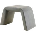 Conley Gray Garden Stool