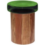 Clair Green End Table