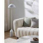 Starlena Rustic White Floor Lamp - Image 2