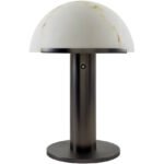 Jeoffrey Rustic Black Table Lamp