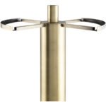 Jeoffrey Rustic Metallic - Brass Table Lamp - Image 5