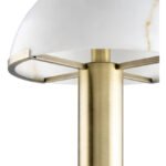 Jeoffrey Rustic Metallic - Brass Table Lamp - Image 4
