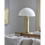 Jeoffrey Rustic Metallic - Brass Table Lamp - Image 2