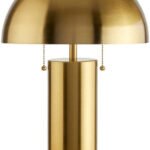 Hafeezah Cottage Gold Table Lamp