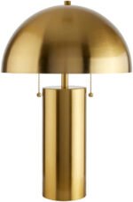 Hafeezah Cottage Gold Table Lamp