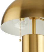 Hafeezah Cottage Gold Table Lamp - Image 5