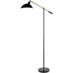 Adeel Cottage Black Floor Lamp