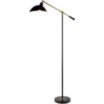 Adeel Cottage Black Floor Lamp - Image 2