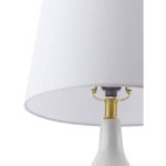 Thomasine Modern White Table Lamp - Image 6