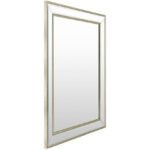 Alece Traditional Champagne Wall Mirror - Image 7