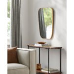 Alyce Modern Gold Wall Mirror - Image 2