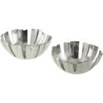 Renate Metallic - Silver Decorative Bowl