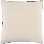 Yasser Jet Black/Khaki Pillow Cover - Image 2