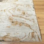 Illiam Modern Light Beige/Mustard Area Rug - Image 3