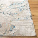 Illiam Modern Blue Area Rug - Image 3