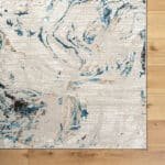 Illiam Modern Blue Area Rug - Image 2