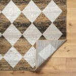 Eligio Modern Charcoal/Mustard Area Rug - Image 3