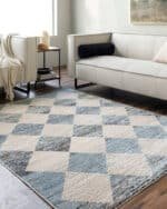 Eligio Modern Blue Area Rug
