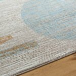 Sumer Modern Tan/Blue Area Rug - Image 2