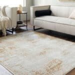 Shamille Rustic Mustard/Light Beige Area Rug