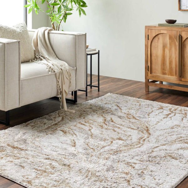 Taber Cottage Light Silver Area Rug