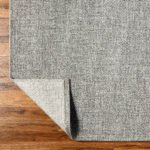 Birdie Solid and Border Silver Area Rug - Becki Owens x Livabliss - Image 6
