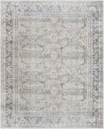 Eran Traditional Light Silver Washable Area Rug - Image 7