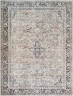 Darling Traditional Warm Grey/Khaki Washable Area Rug - Becki Owens x Livabliss - Image 4