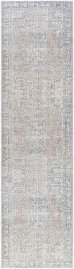 Darling Traditional Light Silver Washable Area Rug - Becki Owens x Livabliss - Image 9