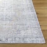 Darling Traditional Light Silver Washable Area Rug - Becki Owens x Livabliss - Image 4