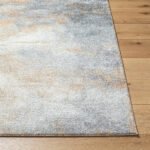 Linda Solid and Border Tan/Light Gray Area Rug - Image 3