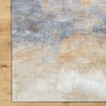 Linda Solid and Border Tan/Light Gray Area Rug - Image 6