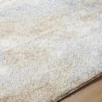Linda Solid and Border Tan/Light Gray Area Rug - Image 2