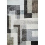 Olatokunbo Modern Black Area Rug - Image 2