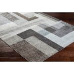 Olatokunbo Modern Black Area Rug - Image 5