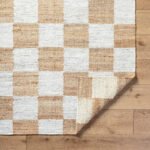 Kamey Texture Tan/Off-White Area Rug - Becki Owens x Livabliss - Image 9