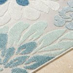 Mohit Coastal Pale Blue Area Rug - Image 3