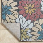 Mohit Coastal Rust Area Rug - Image 6