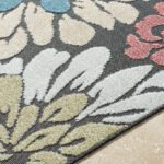 Mohit Coastal Rust Area Rug - Image 3