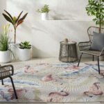 Shafiq Coastal Olive Area Rug