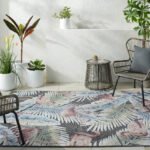 Shafiq Coastal Charcoal Area Rug