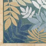 Iban Coastal Medium Green Area Rug - Image 7