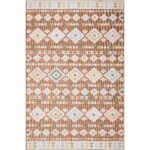 Zarinah Coastal Rust Area Rug - Image 2
