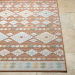 Zarinah Coastal Rust Area Rug - Image 4