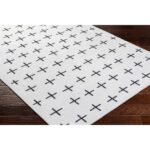 Stephens Modern Off-White Washable Area Rug - Image 2