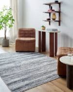 Marquin Rustic Charcoal Area Rug