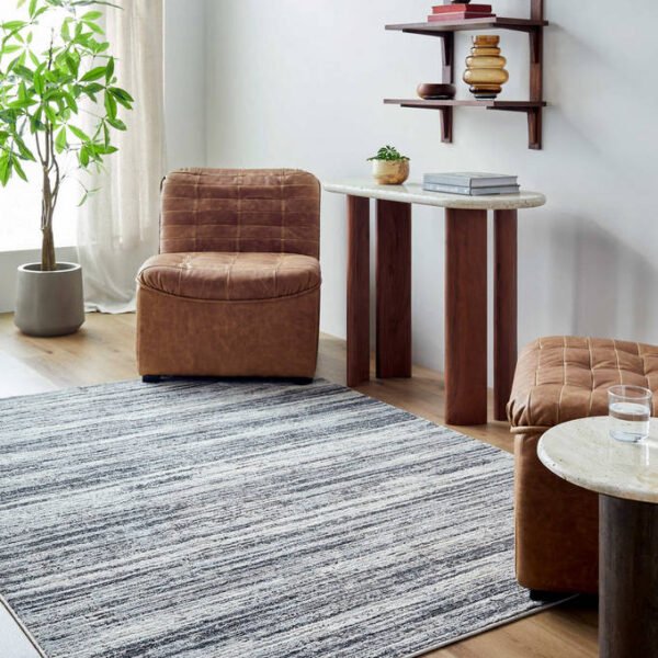 Marquin Rustic Charcoal Area Rug