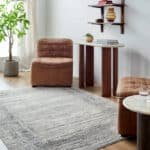 Maja Rustic Light Gray Area Rug