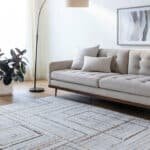 Thierry Rustic Dark Brown Area Rug