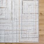 Thierry Rustic Dark Brown Area Rug - Image 3